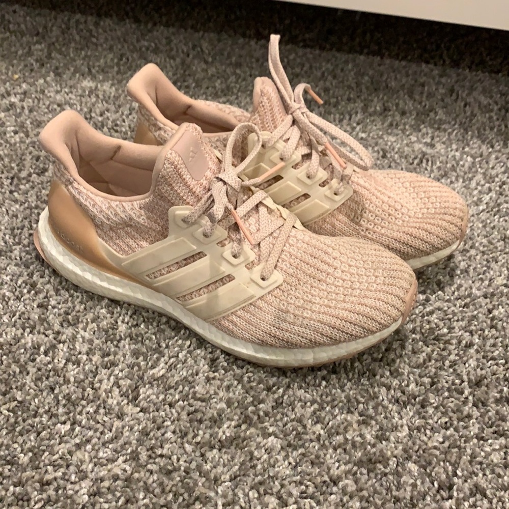 Adidas ultra boost light pink shoes